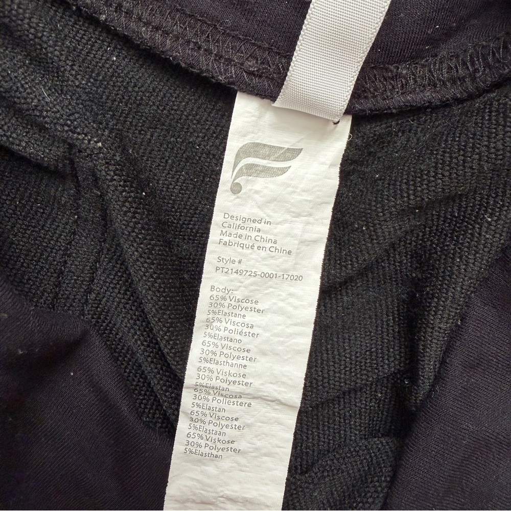 Fabletics Black Maternity Joggers - image 4